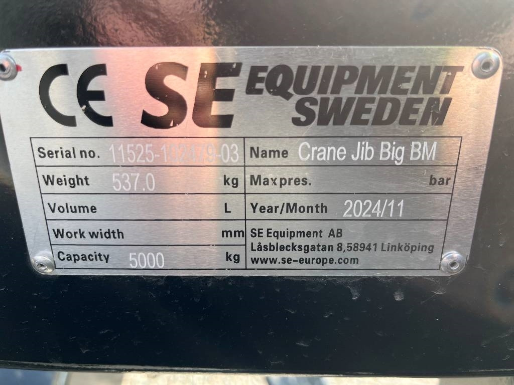 Kranarm / Lyftbom / Crane Jib SE - Flèche: photos 4 Kranarm / Lyftbom / Crane Jib SE - Flèche: photos 4