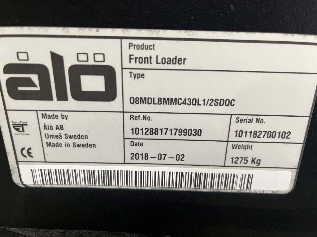 Reservdelar till Ålö Quicke Q8 Lastare / Loader - Chargeur frontal pour tracteur: photos 3 Reservdelar till Ålö Quicke Q8 Lastare / Loader - Chargeur frontal pour tracteur: photos 3