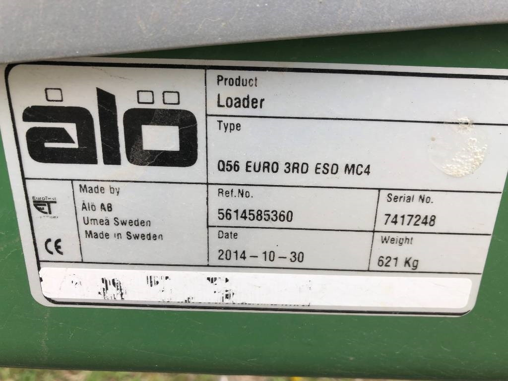 Reservdelar till Ålö / Trima Quicke Q56 - Chargeur frontal pour tracteur: photos 2 Reservdelar till Ålö / Trima Quicke Q56 - Chargeur frontal pour tracteur: photos 2