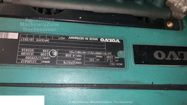 Silnik Volvo D4J - Moteur pour Machine agricole: photos 2 Silnik Volvo D4J - Moteur pour Machine agricole: photos 2