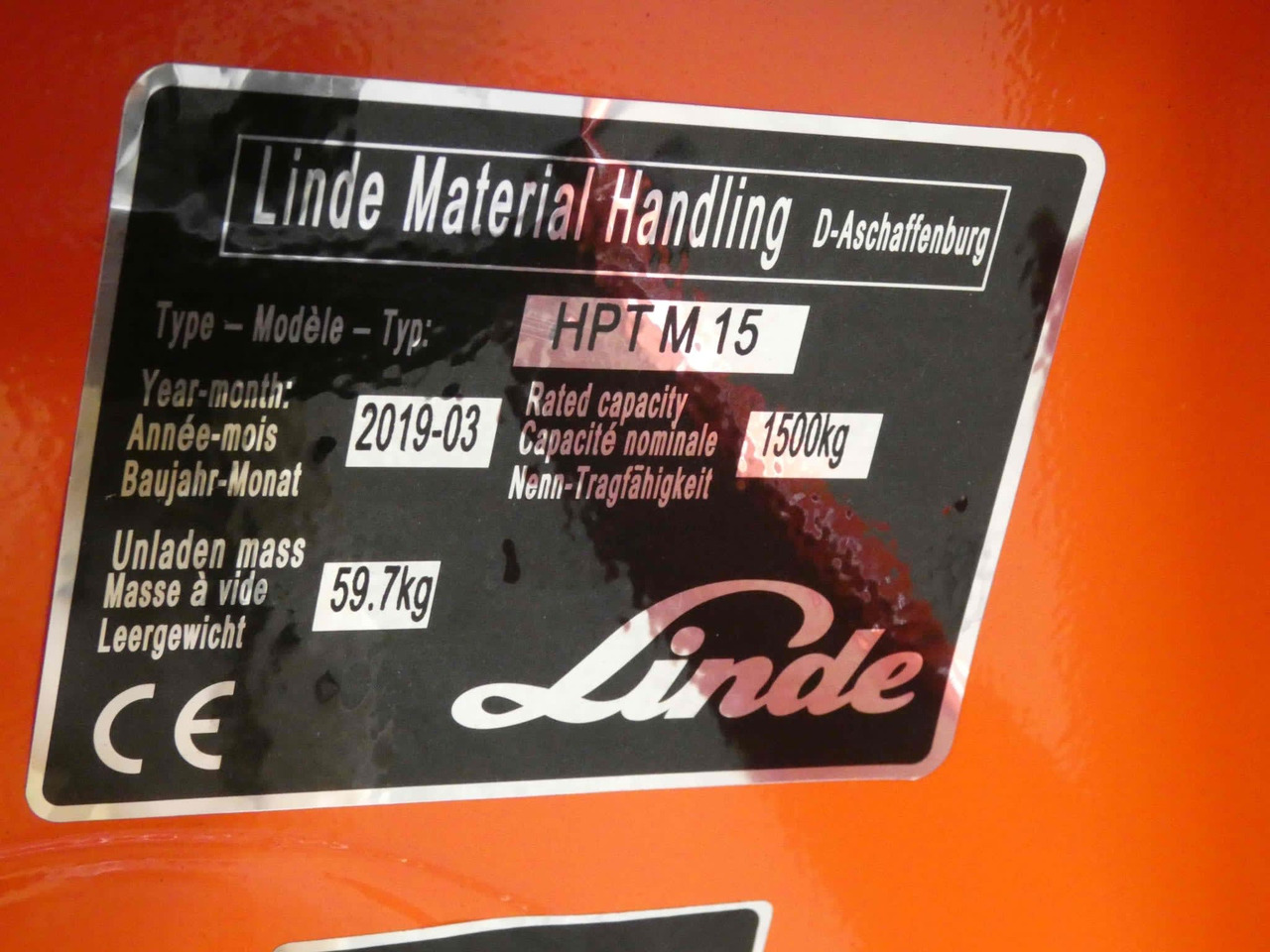 Linde 3x HPTM15/565mm - Transpalette: photos 2 Linde 3x HPTM15/565mm - Transpalette: photos 2