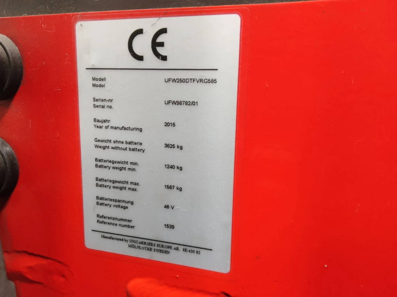 Linde R25F - Chariot à mât rétractable: photos 2 Linde R25F - Chariot à mât rétractable: photos 2