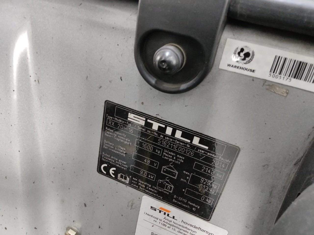 STILL RX20-16 - Chariot élévateur électrique: photos 5 STILL RX20-16 - Chariot élévateur électrique: photos 5