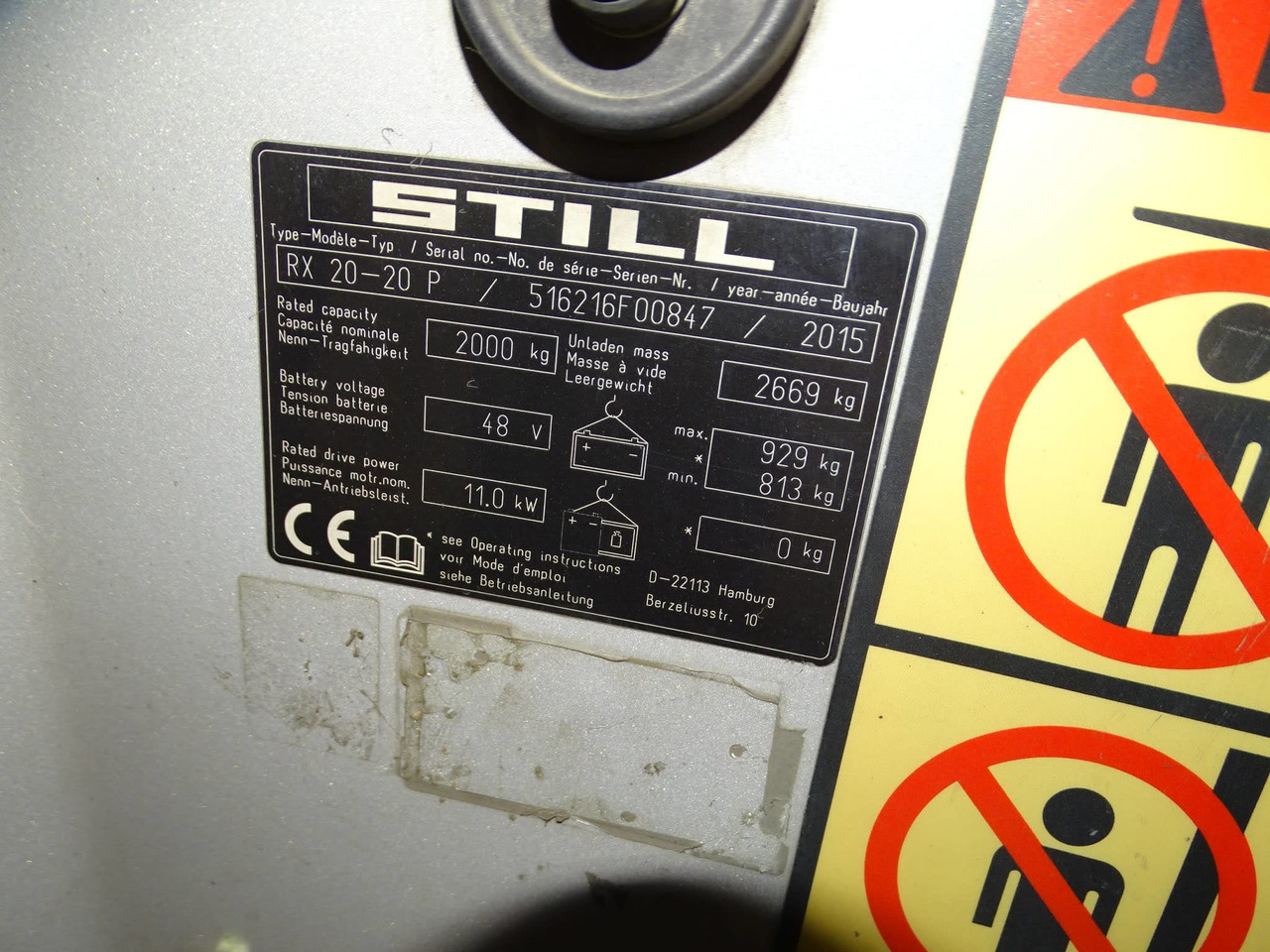 STILL RX20-20P - Chariot élévateur électrique: photos 5 STILL RX20-20P - Chariot élévateur électrique: photos 5