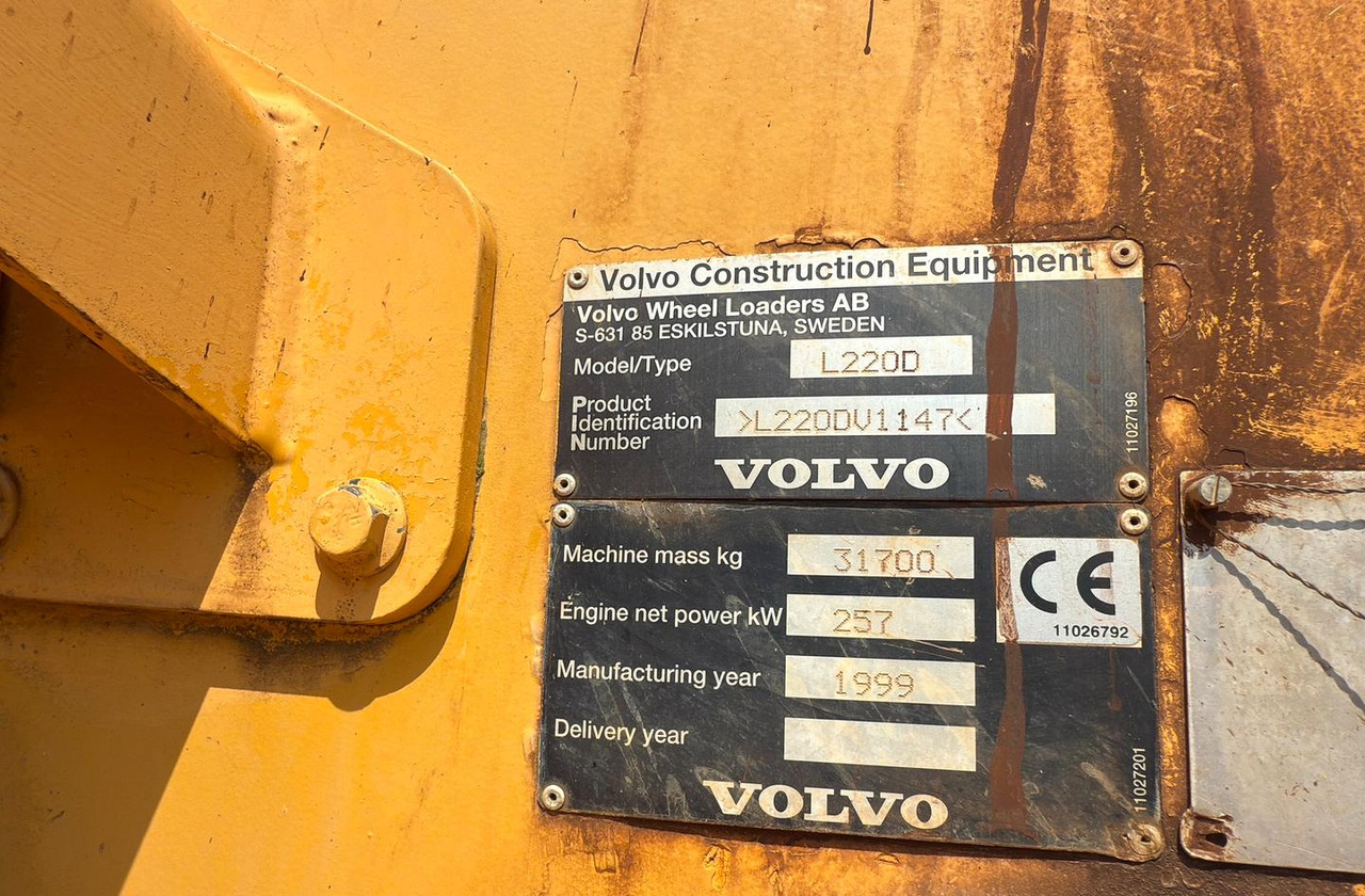 Pala gommata Volvo L 220 - Chargeuse sur pneus: photos 3 Pala gommata Volvo L 220 - Chargeuse sur pneus: photos 3