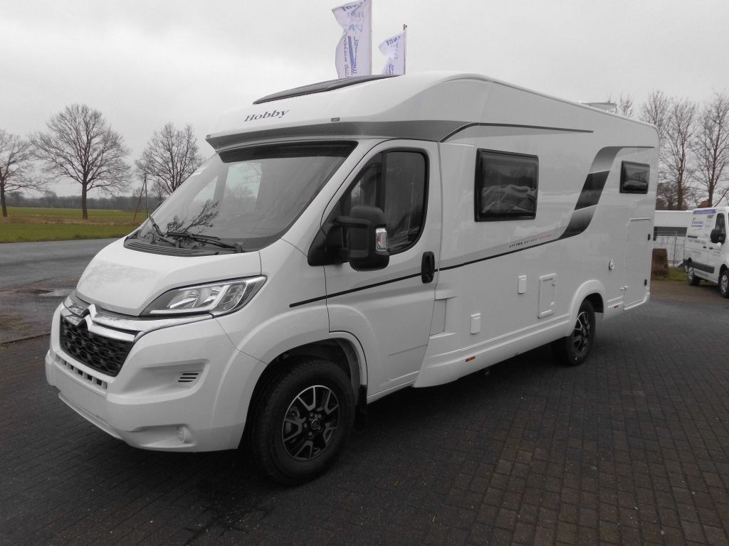 Camping-car profilé neuf Hobby Optima ONTOUR Edition V65 GF 165PS SAT/TV NAVI +: photos 1