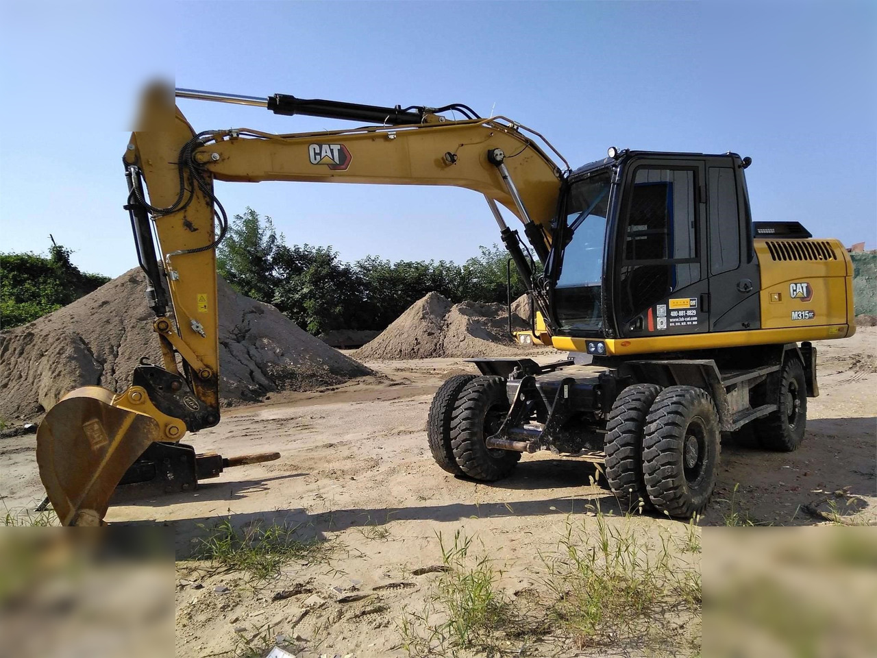 2023 CATERPILLAR M315GC - Pelle sur pneus: photos 3 2023 CATERPILLAR M315GC - Pelle sur pneus: photos 3