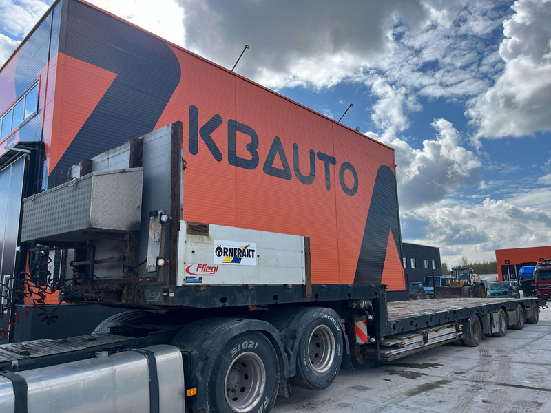 Fliegl SVS580T PLATFORM L=13211 mm - Semi-remorque surbaissé: photos 1 Fliegl SVS580T PLATFORM L=13211 mm - Semi-remorque surbaissé: photos 1