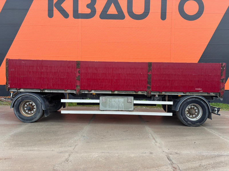 Remorque plateau KEL-BERG PRAH 18 BPW AXLES / EXTENDABLE DRAWBAR: photos 9 Remorque plateau KEL-BERG PRAH 18 BPW AXLES / EXTENDABLE DRAWBAR: photos 9