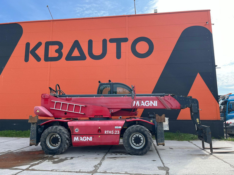 MAGNI RTH 5.23 FORKS / BUCKET / BASKET / WINCH / BOOM - Chariot télescopique: photos 5 MAGNI RTH 5.23 FORKS / BUCKET / BASKET / WINCH / BOOM - Chariot télescopique: photos 5