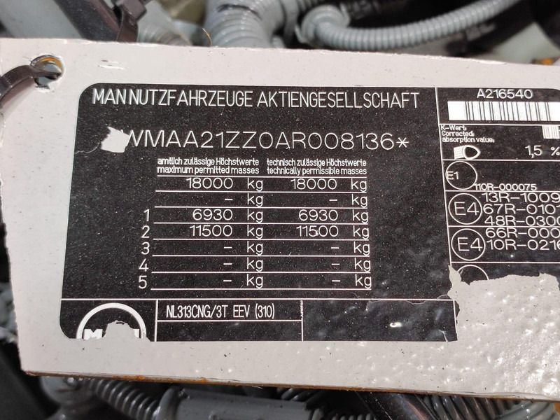 MAN E2876LUH GAS ENGINE MAN LIONS CITY - Moteur pour Camion: photos 3 MAN E2876LUH GAS ENGINE MAN LIONS CITY - Moteur pour Camion: photos 3