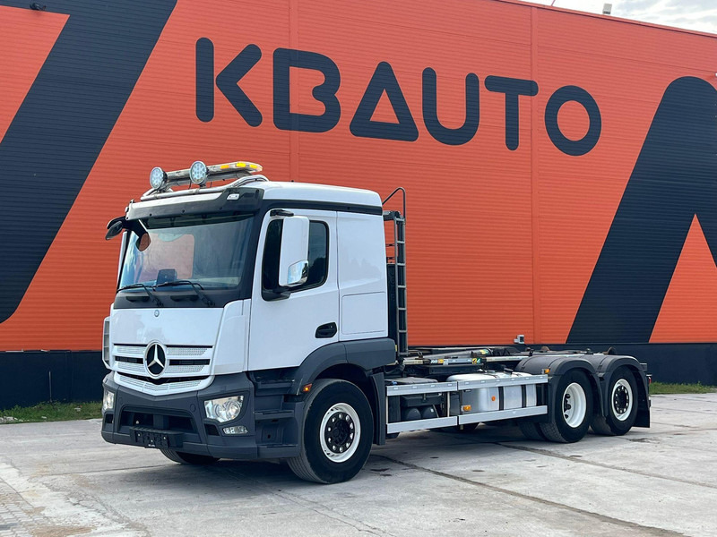 Mercedes-Benz Actros 2546 6x2 JOAB L20 ton / L=5400 mm / RETARDER - Camion ampliroll: photos 1 Mercedes-Benz Actros 2546 6x2 JOAB L20 ton / L=5400 mm / RETARDER - Camion ampliroll: photos 1