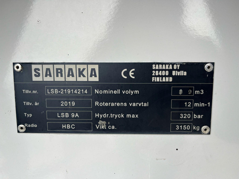 Mercedes-Benz Arocs 2636 6x2*4 SARAKA 9 m3 / SARAKS HR-11 10 m CHUTE en crédit-bail Mercedes-Benz Arocs 2636 6x2*4 SARAKA 9 m3 / SARAKS HR-11 10 m CHUTE: photos 11