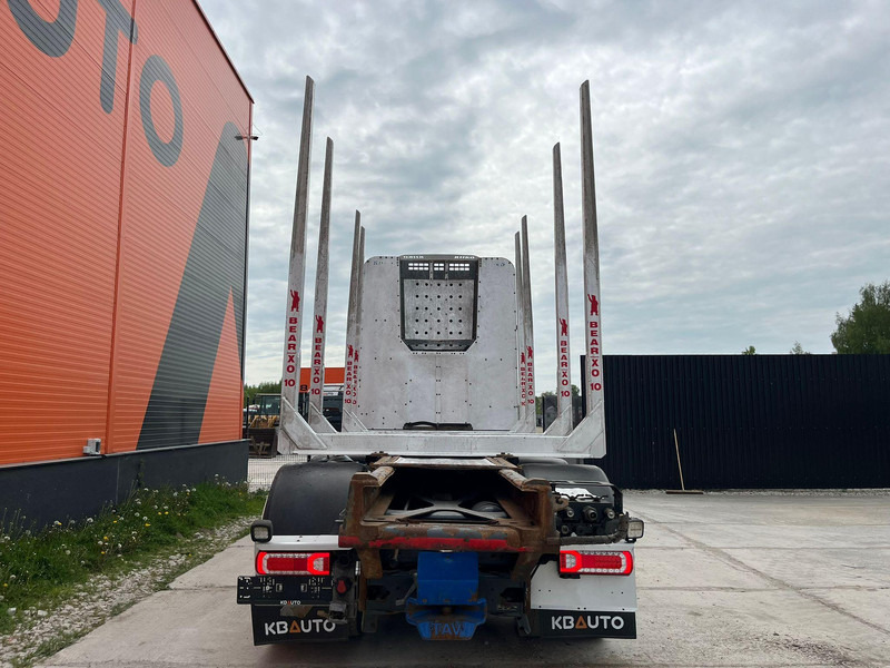 Camion grumier, Camion grue pour transport de bois Mercedes-Benz Arocs 3263 8x4 FULL STEEL: photos 7