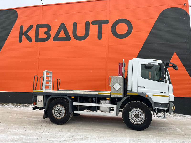 Mercedes-Benz Atego 1018 4x4 ONLY 18844 km ! / FULL STEEL / DRUM BRAKES / PLATFORM L=3500 mm - Camion plateau: photos 5 Mercedes-Benz Atego 1018 4x4 ONLY 18844 km ! / FULL STEEL / DRUM BRAKES / PLATFORM L=3500 mm - Camion plateau: photos 5