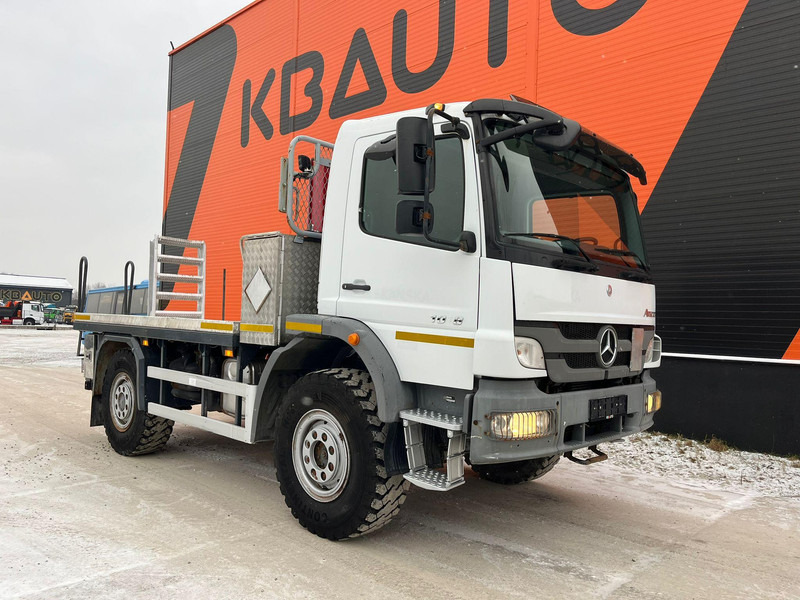 Mercedes-Benz Atego 1018 4x4 ONLY 18844 km ! / FULL STEEL / DRUM BRAKES / PLATFORM L=3500 mm - Camion plateau: photos 4 Mercedes-Benz Atego 1018 4x4 ONLY 18844 km ! / FULL STEEL / DRUM BRAKES / PLATFORM L=3500 mm - Camion plateau: photos 4