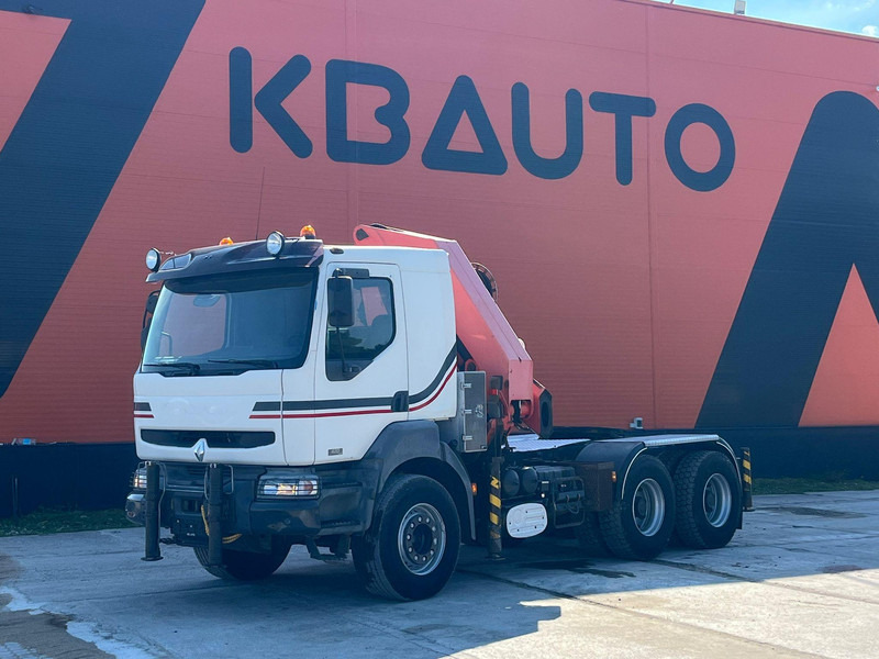 Renault 420 DCI 6x4 FULL STEEL / PK32080 - Camion plateau, Camion grue: photos 2 Renault 420 DCI 6x4 FULL STEEL / PK32080 - Camion plateau, Camion grue: photos 2