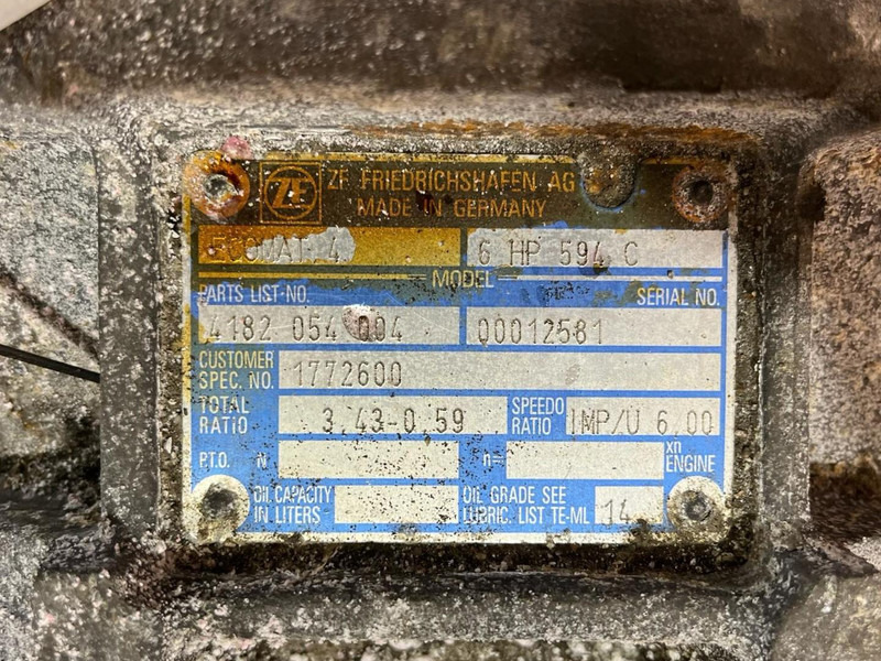 Boîte de vitesse pour Camion Scania 6 HP 594 C: photos 6 Boîte de vitesse pour Camion Scania 6 HP 594 C: photos 6