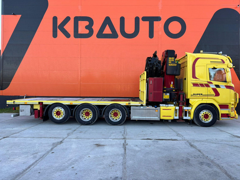 Scania G 490 8x4*4 PK 65002 SH / JIB CONNECTION / PLATFORM L=6301-7499 mm - Camion plateau, Camion grue: photos 5 Scania G 490 8x4*4 PK 65002 SH / JIB CONNECTION / PLATFORM L=6301-7499 mm - Camion plateau, Camion grue: photos 5