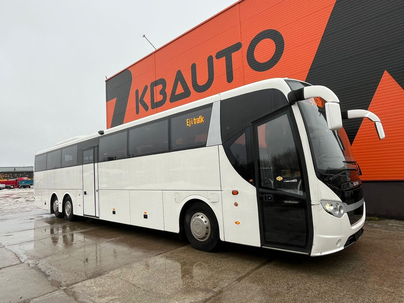 Autocar Scania K 340 6x2*4 55 SEATS / AC / AUXILIARY HEATER / WC: photos 1