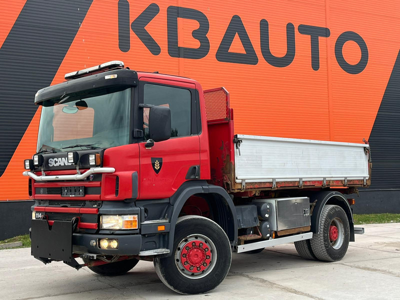 Scania P 340 4x4 FULL STEEL / BOX L=4406 mm - Camion benne: photos 1 Scania P 340 4x4 FULL STEEL / BOX L=4406 mm - Camion benne: photos 1