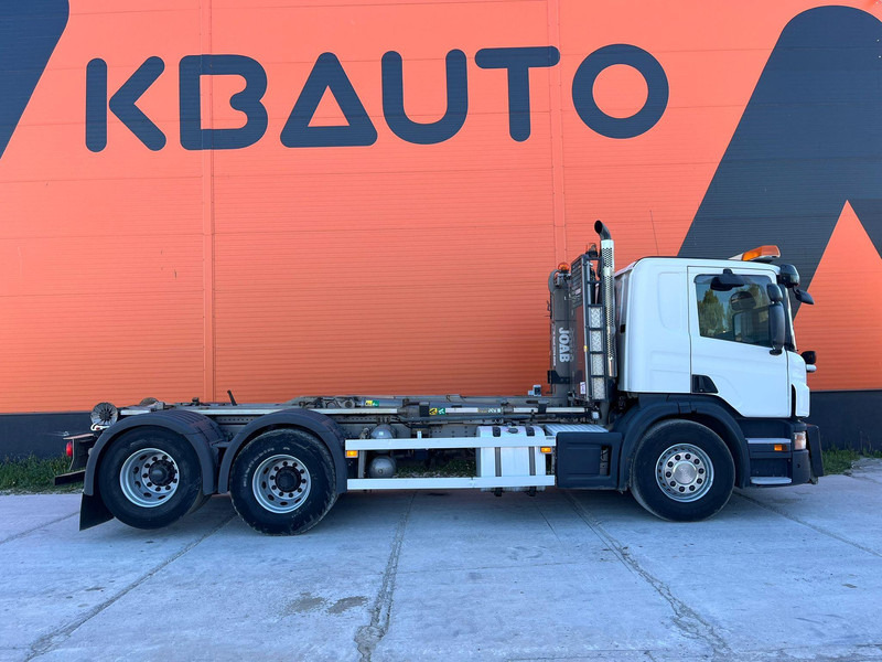 Scania P 400 6x2 JOAB L 20 ton / L=5200 mm / SNOW PLOW EQUIPMENT - Camion ampliroll: photos 5 Scania P 400 6x2 JOAB L 20 ton / L=5200 mm / SNOW PLOW EQUIPMENT - Camion ampliroll: photos 5
