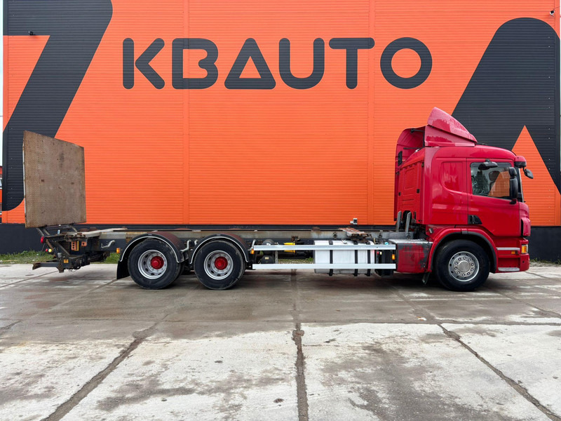 Scania P 440 6x2 RETARDER / CHASSIS L=7741 mm - Camion porte-conteneur/ Caisse mobile: photos 5 Scania P 440 6x2 RETARDER / CHASSIS L=7741 mm - Camion porte-conteneur/ Caisse mobile: photos 5