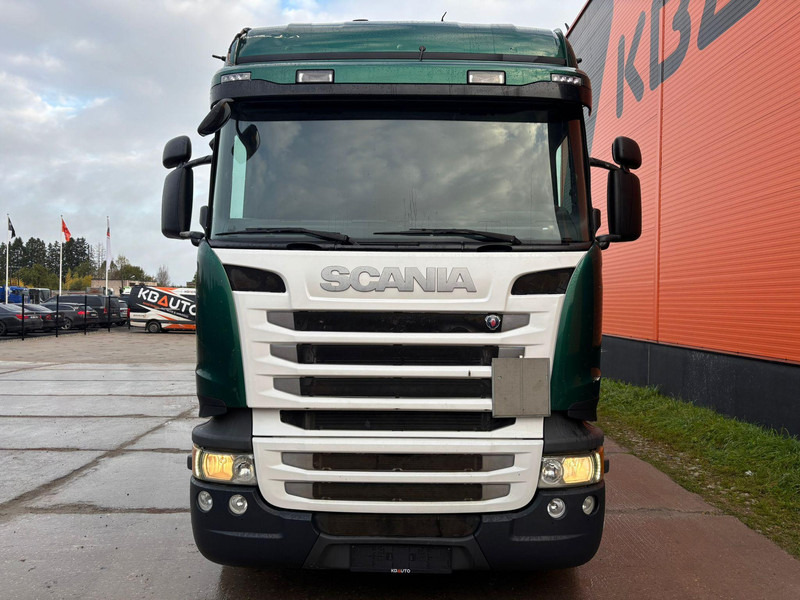 Scania R 410 6x2 HIAB 322EP-5 HIPRO / PLATFORM L=6131 mm - Camion plateau, Camion grue: photos 3 Scania R 410 6x2 HIAB 322EP-5 HIPRO / PLATFORM L=6131 mm - Camion plateau, Camion grue: photos 3