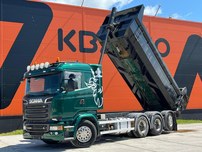 Scania R 580 8x4*4 RETARDER / BOX L=6092 mm - Camion benne: photos 2 Scania R 580 8x4*4 RETARDER / BOX L=6092 mm - Camion benne: photos 2