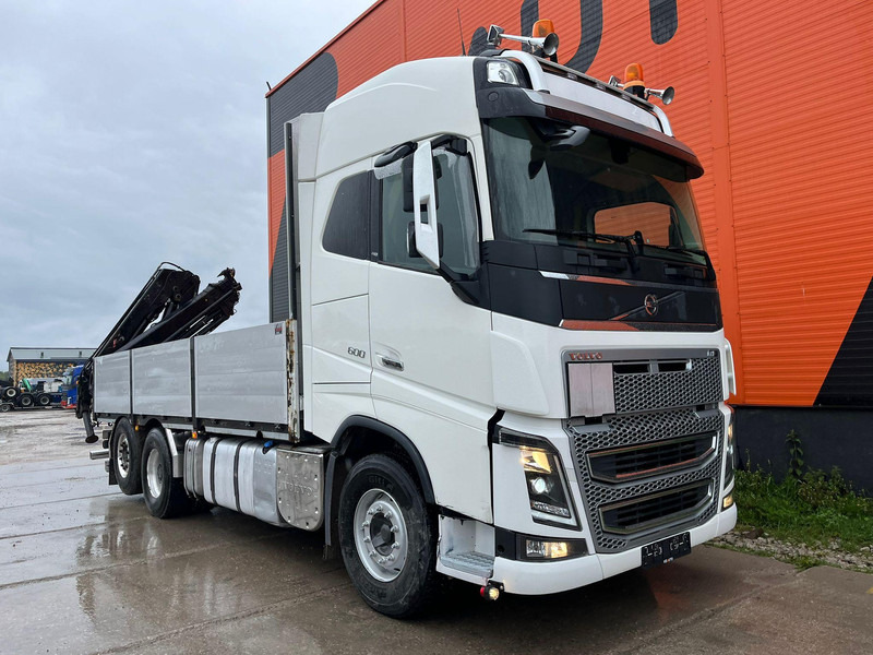 Volvo FH 16 600 6x2*4 HIAB 166E-5 HIPRO / PLATFORM L=6309 mm - Camion plateau, Camion grue: photos 4 Volvo FH 16 600 6x2*4 HIAB 166E-5 HIPRO / PLATFORM L=6309 mm - Camion plateau, Camion grue: photos 4