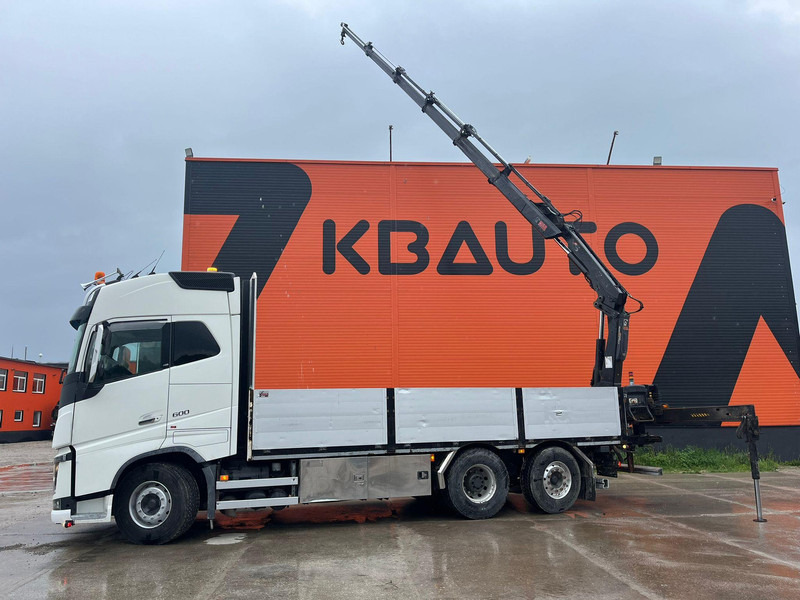 Volvo FH 16 600 6x2*4 HIAB 166E-5 HIPRO / PLATFORM L=6309 mm en crédit-bail Volvo FH 16 600 6x2*4 HIAB 166E-5 HIPRO / PLATFORM L=6309 mm: photos 9