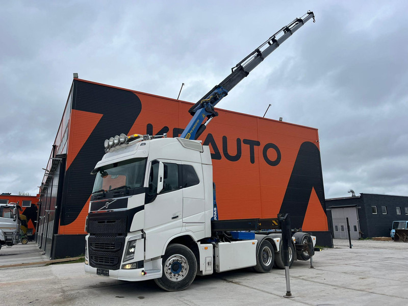 Volvo FH 16 750 8x4*4 COMBI / PK34002 / JOAB L 24 ton / L=4950 mm - Camion ampliroll, Camion grue: photos 1 Volvo FH 16 750 8x4*4 COMBI / PK34002 / JOAB L 24 ton / L=4950 mm - Camion ampliroll, Camion grue: photos 1