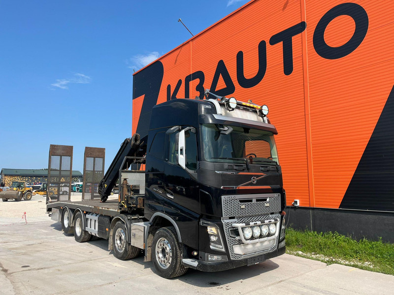 Volvo FH 16 750 8x4 HMF2620K-5 / WINCH / PLATFORM L=7100 mm - Camion porte-voitures: photos 4 Volvo FH 16 750 8x4 HMF2620K-5 / WINCH / PLATFORM L=7100 mm - Camion porte-voitures: photos 4