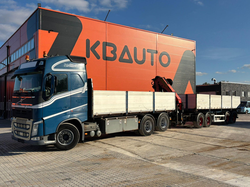 Volvo FH 500 6x2 PALFINGER PK 23001 EH / PLATFORM L=6192 mm - Camion plateau, Camion grue: photos 2 Volvo FH 500 6x2 PALFINGER PK 23001 EH / PLATFORM L=6192 mm - Camion plateau, Camion grue: photos 2
