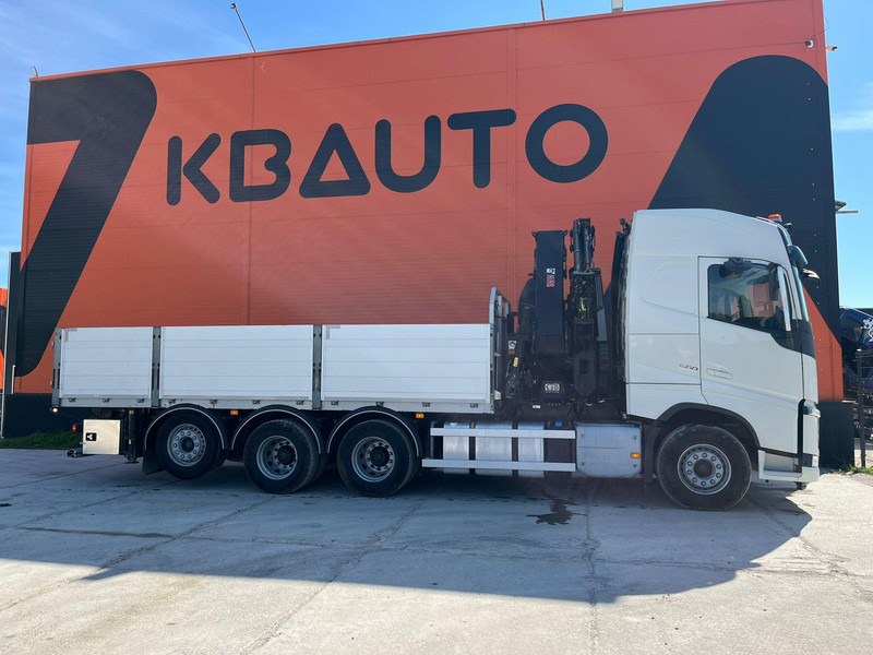 Volvo FH 500 8x4*4 HIAB 408E-6 + JIB / PLATFORM L=6434 mm - Camion plateau, Camion grue: photos 5 Volvo FH 500 8x4*4 HIAB 408E-6 + JIB / PLATFORM L=6434 mm - Camion plateau, Camion grue: photos 5