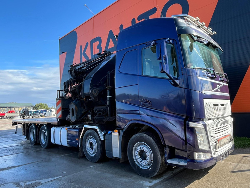 Volvo FH 500 8x4 EFFER 1405 6s + JIB + WINCH / PLATFORM EXTENDABLE L=6206 - 8226mm - Camion plateau, Camion grue: photos 4 Volvo FH 500 8x4 EFFER 1405 6s + JIB + WINCH / PLATFORM EXTENDABLE L=6206 - 8226mm - Camion plateau, Camion grue: photos 4