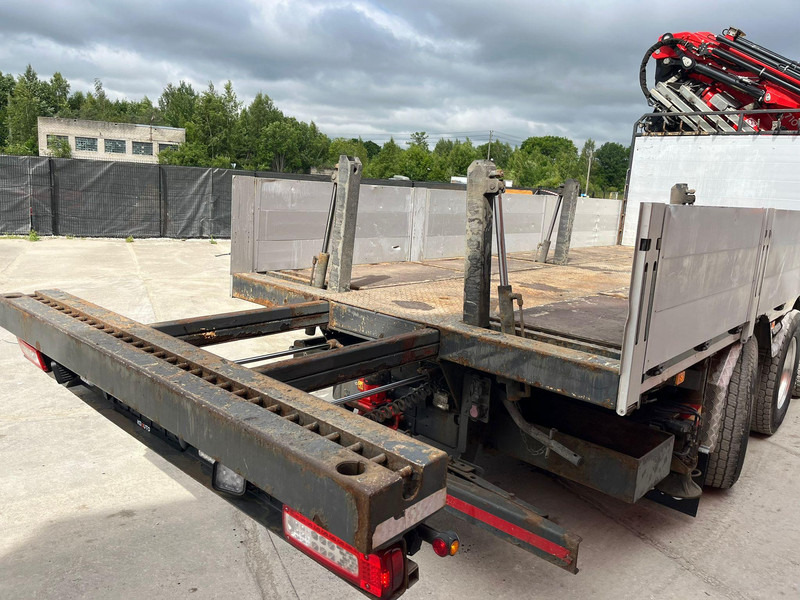Camion plateau, Camion grue Volvo FH 540 8x4*4 FASSI F710RA2.26 + JIB / PLATFORM L=6314 mm: photos 14