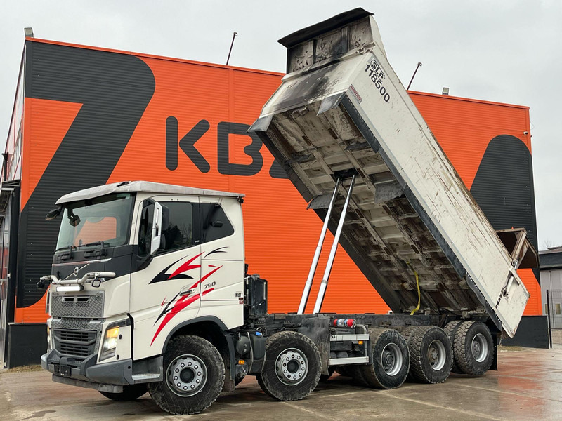 Volvo FH 750 10x4 ADR / RETARDER / FULL STEEL / BOX L=7089 mm - Camion benne: photos 2 Volvo FH 750 10x4 ADR / RETARDER / FULL STEEL / BOX L=7089 mm - Camion benne: photos 2