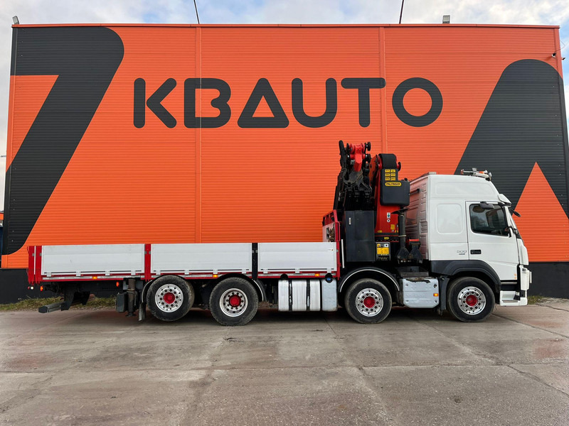 Volvo FM 500 8x2*6 COMBI / EXTENDABLE PLATFORM + TRACTOR / PK65002 + JIB + WINCH / PLATFORM L=6498 mm - Camion plateau, Camion grue: photos 5 Volvo FM 500 8x2*6 COMBI / EXTENDABLE PLATFORM + TRACTOR / PK65002 + JIB + WINCH / PLATFORM L=6498 mm - Camion plateau, Camion grue: photos 5