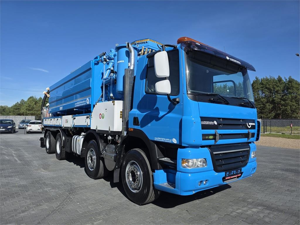 DAF WUKO KROLL 2 x URACA KOMBI FOR SEWER CLEANING - Camion hydrocureur: photos 2 DAF WUKO KROLL 2 x URACA KOMBI FOR SEWER CLEANING - Camion hydrocureur: photos 2