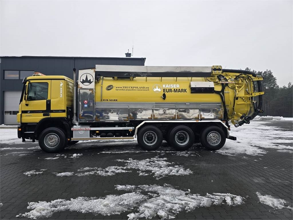 Mercedes-Benz WUKO KAISER EUR-MARK PKL 10.10 FOR CLEANING SEWAGE - Camion hydrocureur: photos 4 Mercedes-Benz WUKO KAISER EUR-MARK PKL 10.10 FOR CLEANING SEWAGE - Camion hydrocureur: photos 4