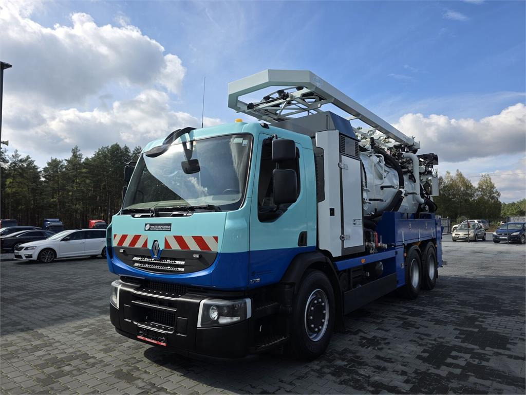 Renault 6x4 WUKO RIVARD RECYTLING for collecting liquid wa - Camion hydrocureur: photos 3 Renault 6x4 WUKO RIVARD RECYTLING for collecting liquid wa - Camion hydrocureur: photos 3