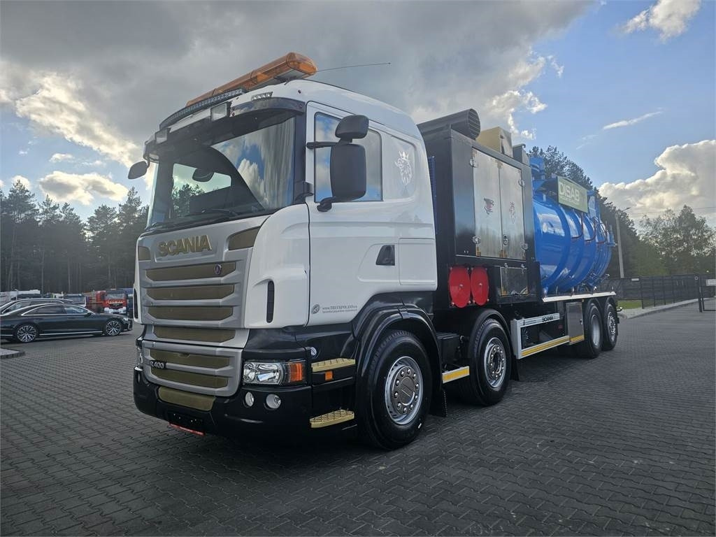 Scania Disab Centurion P210/8 Vacuum suction loader - Camion hydrocureur: photos 3 Scania Disab Centurion P210/8 Vacuum suction loader - Camion hydrocureur: photos 3