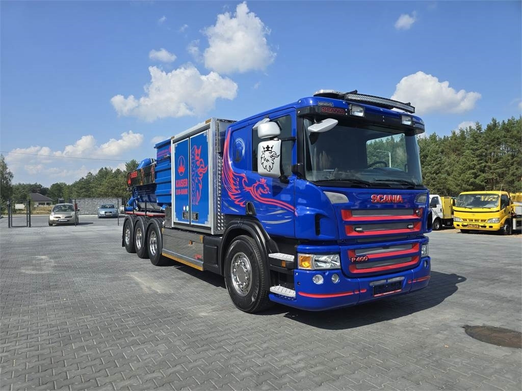 Scania KAISER EUR-MARK PL 8 Vacuum suction-blowing loader  - Camion hydrocureur: photos 2 Scania KAISER EUR-MARK PL 8 Vacuum suction-blowing loader  - Camion hydrocureur: photos 2