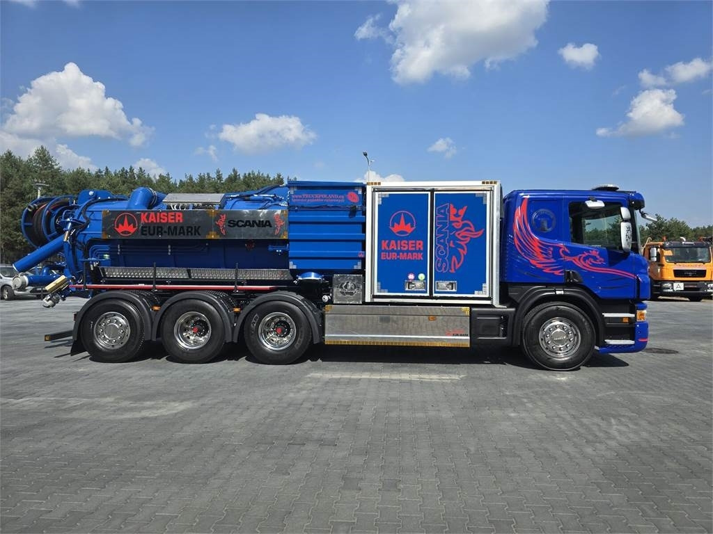 Scania KAISER EUR-MARK PL 8 Vacuum suction-blowing loader en crédit-bail Scania KAISER EUR-MARK PL 8 Vacuum suction-blowing loader: photos 7 Scania KAISER EUR-MARK PL 8 Vacuum suction-blowing loader en crédit-bail Scania KAISER EUR-MARK PL 8 Vacuum suction-blowing loader: photos 7