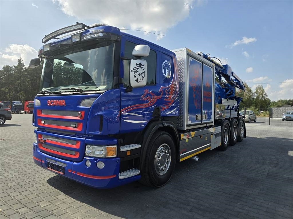 Scania KAISER EUR-MARK PL 8 Vacuum suction-blowing loader - Camion hydrocureur: photos 3 Scania KAISER EUR-MARK PL 8 Vacuum suction-blowing loader - Camion hydrocureur: photos 3
