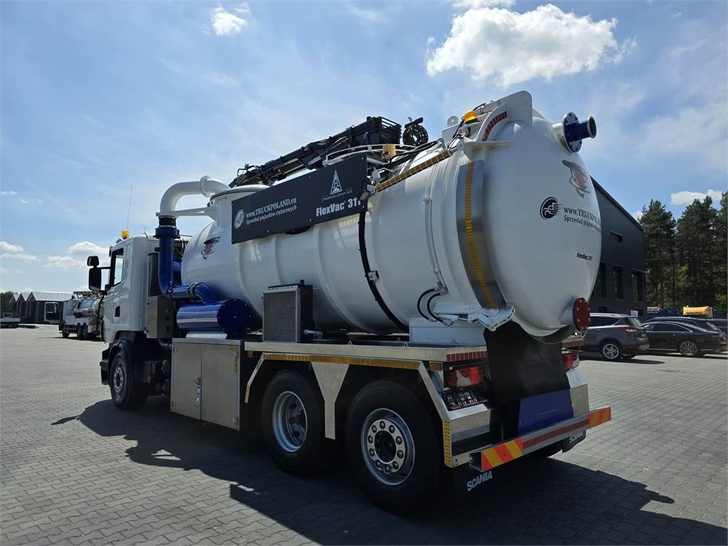 Scania Saugbagger Larsen FlexVac 311 Vacuum suction loade  - Camion hydrocureur: photos 5 Scania Saugbagger Larsen FlexVac 311 Vacuum suction loade  - Camion hydrocureur: photos 5