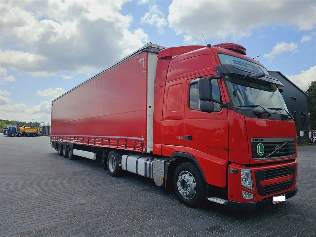 Volvo FH13 XXL EURO 5 2011 + KRONE MEGA RAISE  - Tracteur routier: photos 2 Volvo FH13 XXL EURO 5 2011 + KRONE MEGA RAISE  - Tracteur routier: photos 2