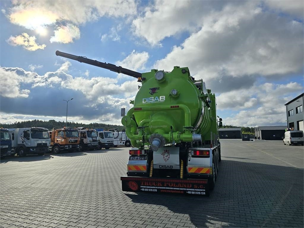 Véhicule de voirie/ Spécial Scania Disab Centurion P210/9 Suction-blowing vacuum load: photos 9