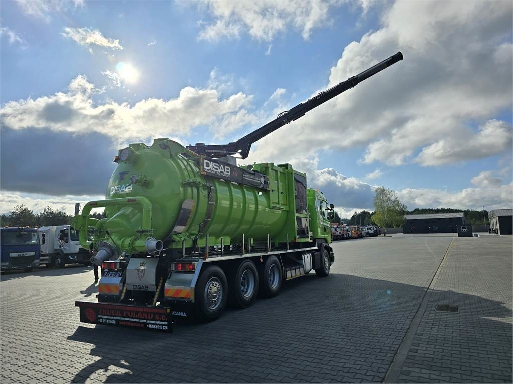 Véhicule de voirie/ Spécial Scania Disab Centurion P210/9 Suction-blowing vacuum load: photos 6